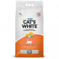 Наполнитель Cats White Oranger 5л комкующийся с ароматом апельсина